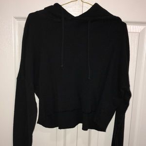 TNA Thermal Oversized Cropped Hoodie